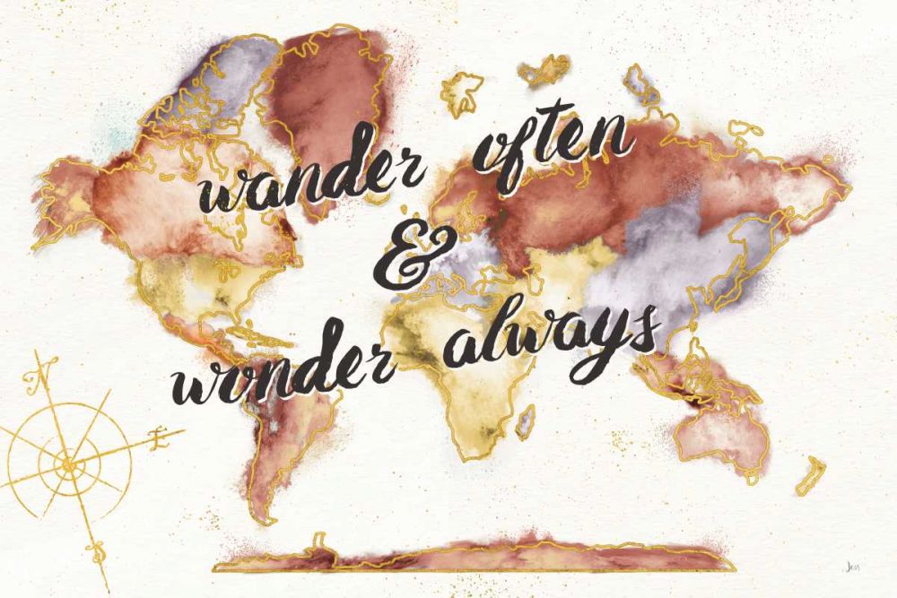 Colorful World I Neutral art print by Jess Aiken for $57.95 CAD