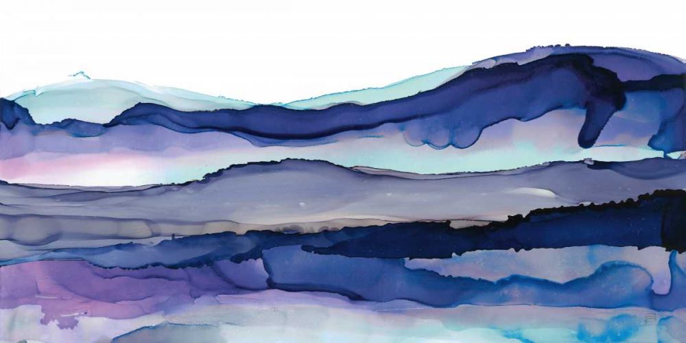 Coastal Ink I Blue Crop art print by Chris Paschke for $57.95 CAD