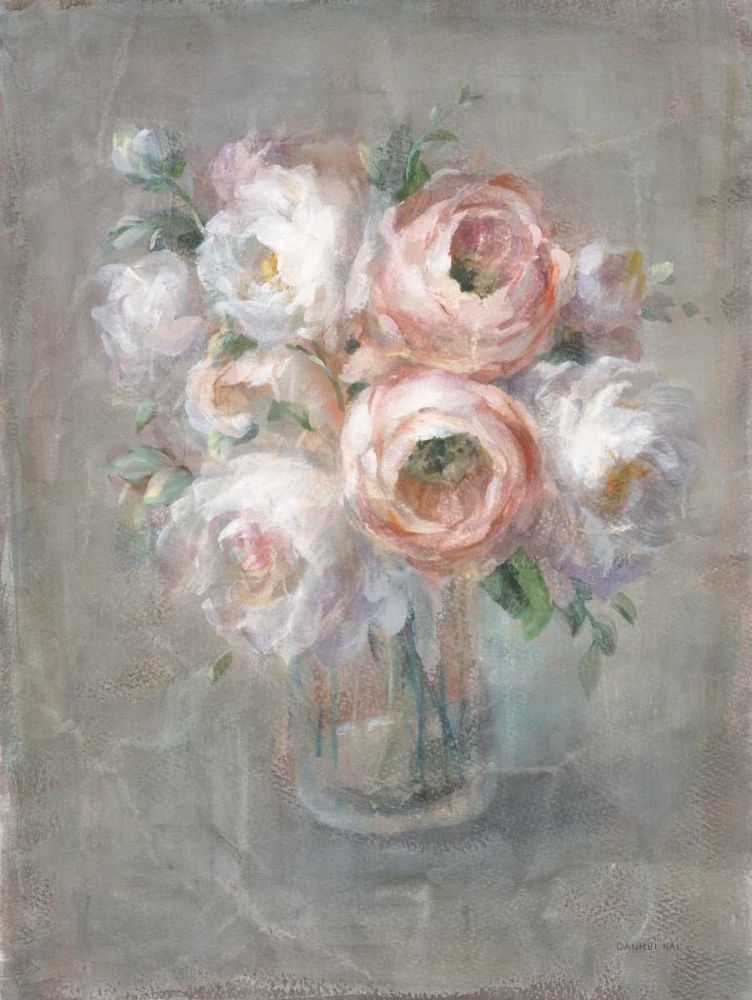 Pale Summer Blooms I art print by Danhui Nai for $57.95 CAD