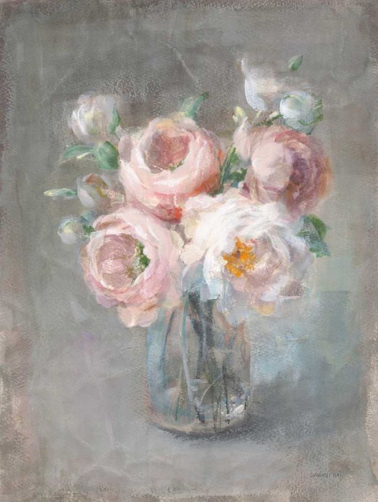 Pale Summer Blooms II art print by Danhui Nai for $57.95 CAD