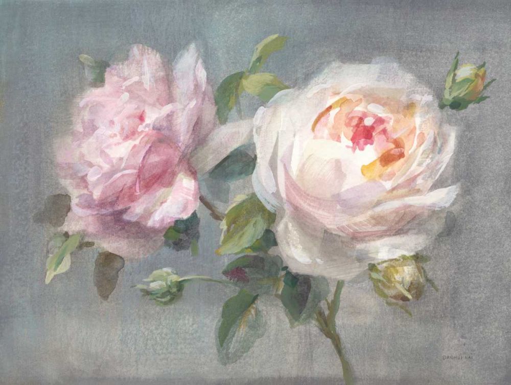Lovely Roses art print by Danhui Nai for $57.95 CAD