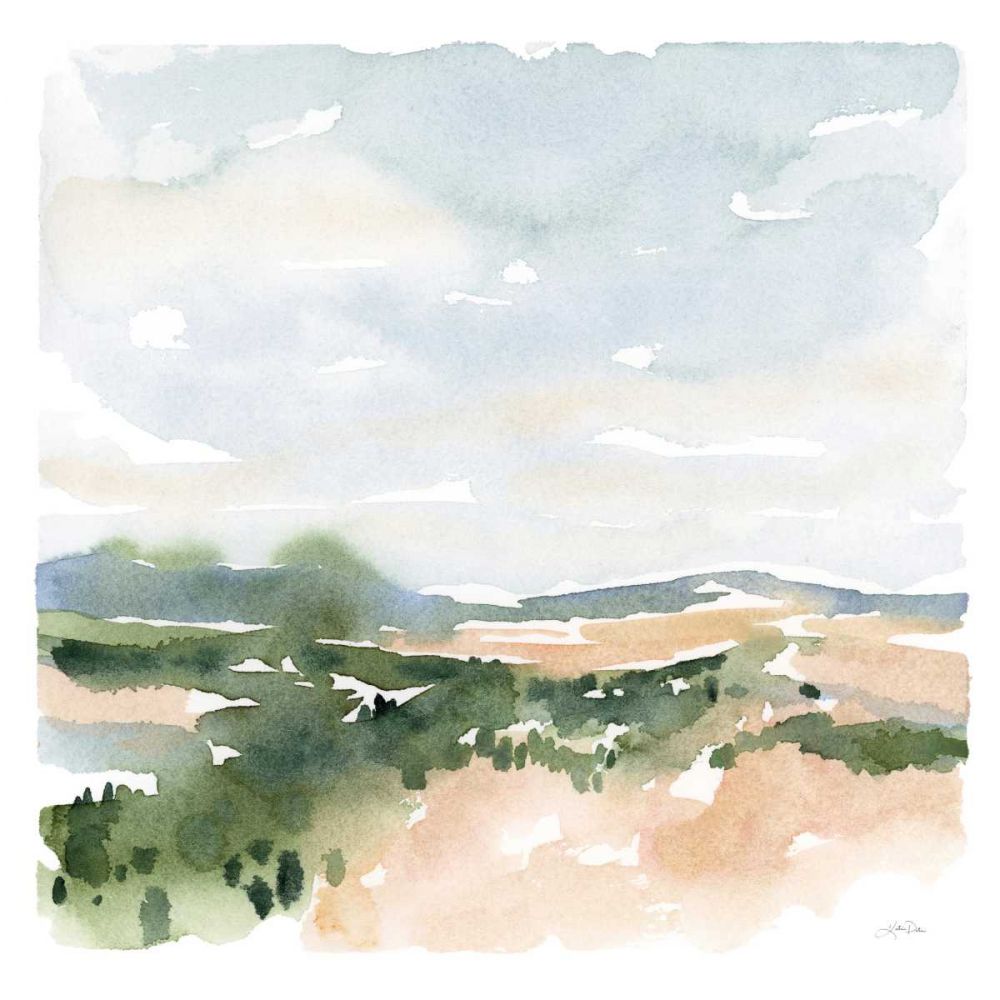 Gentle Landscape II art print by Katrina Pete for $57.95 CAD