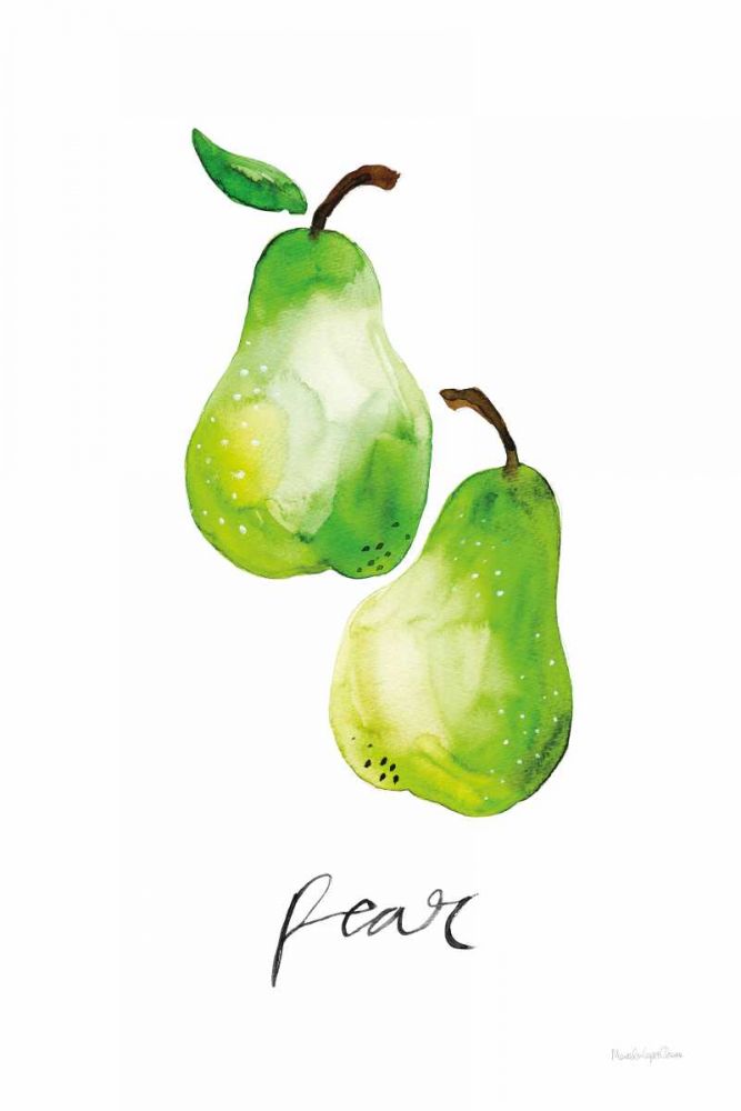 Pears art print by Mercedes Lopez Charro for $57.95 CAD