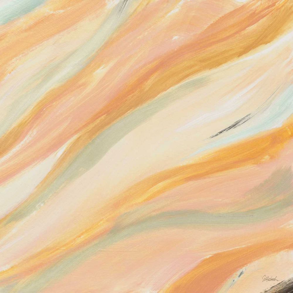 Pink Waves art print by Sue Schlabach for $57.95 CAD