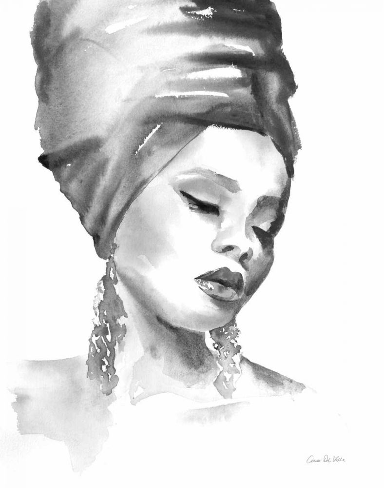 Woman II BW art print by Aimee Del Valle for $57.95 CAD