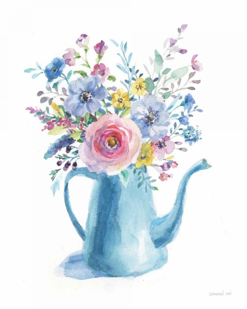 Farmstand Flowers art print by Danhui Nai for $57.95 CAD