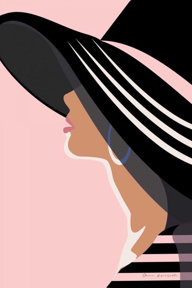 Beach Chic IV Blush art print by Omar Escalante for $57.95 CAD