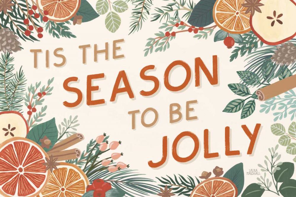 Holiday Spice I art print by Laura Marshall for $57.95 CAD