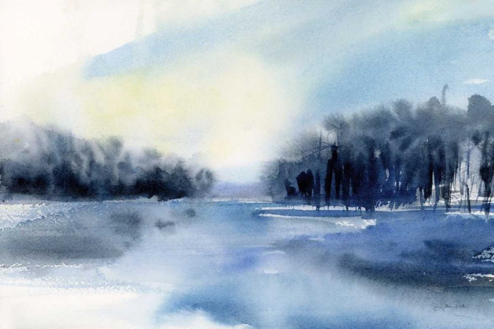 Winter River art print by Katrina Pete for $57.95 CAD