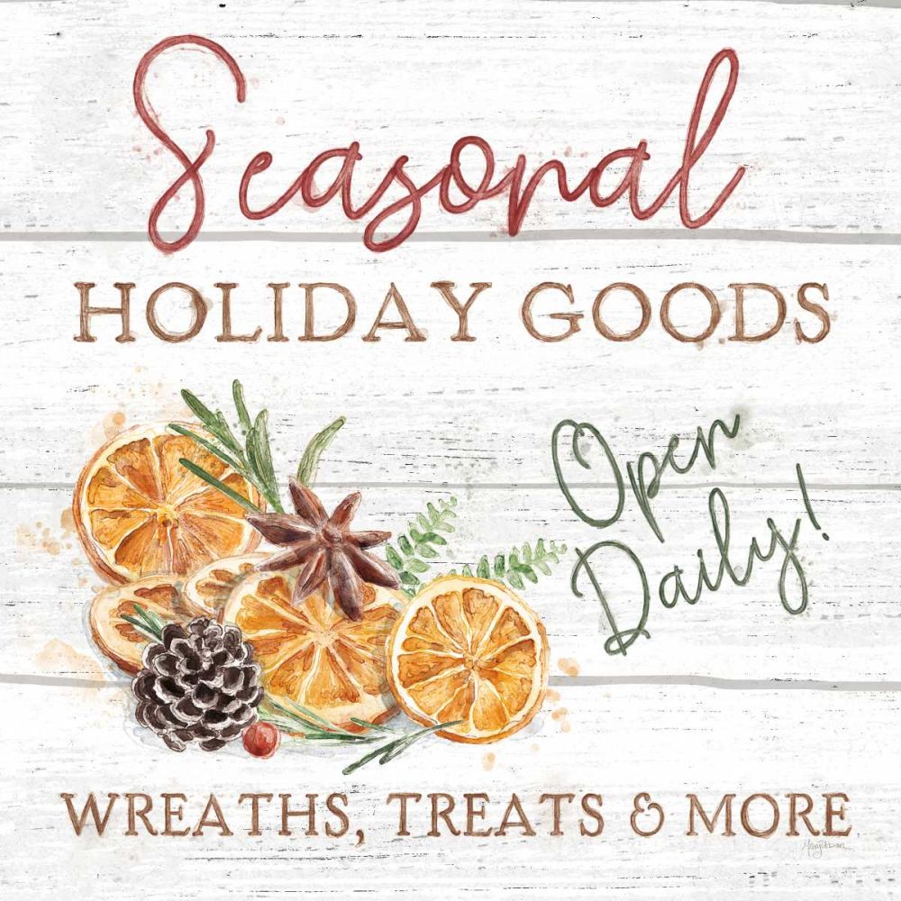 Seasonal Market VI art print by Mary Urban for $57.95 CAD
