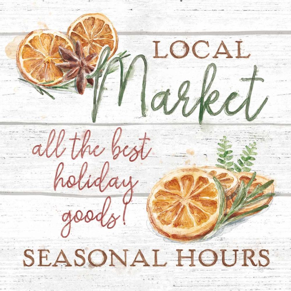 Seasonal Market VII art print by Mary Urban for $57.95 CAD