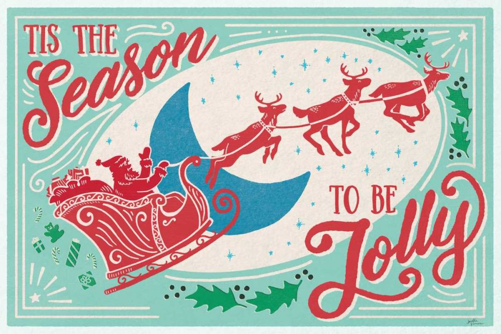 Naughty and Nice I Bright art print by Janelle Penner for $57.95 CAD
