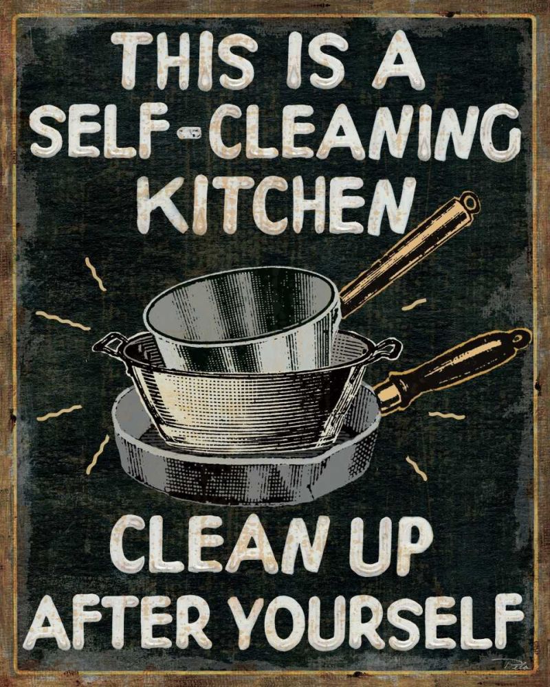 Self Cleaning Kitchen art print by Pela Studio for $57.95 CAD