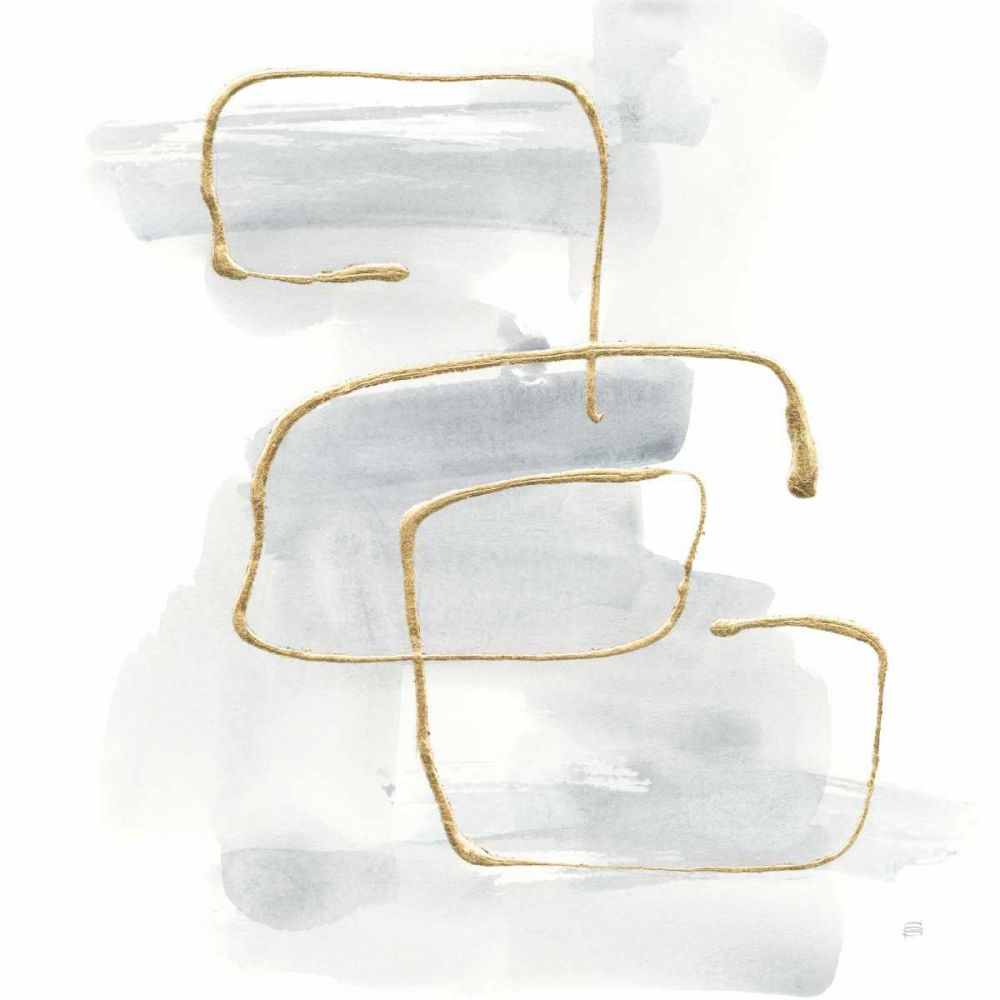 Cool Gray Gold I art print by Chris Paschke for $57.95 CAD