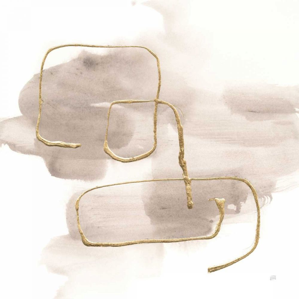 Warm Gray Gold I art print by Chris Paschke for $57.95 CAD