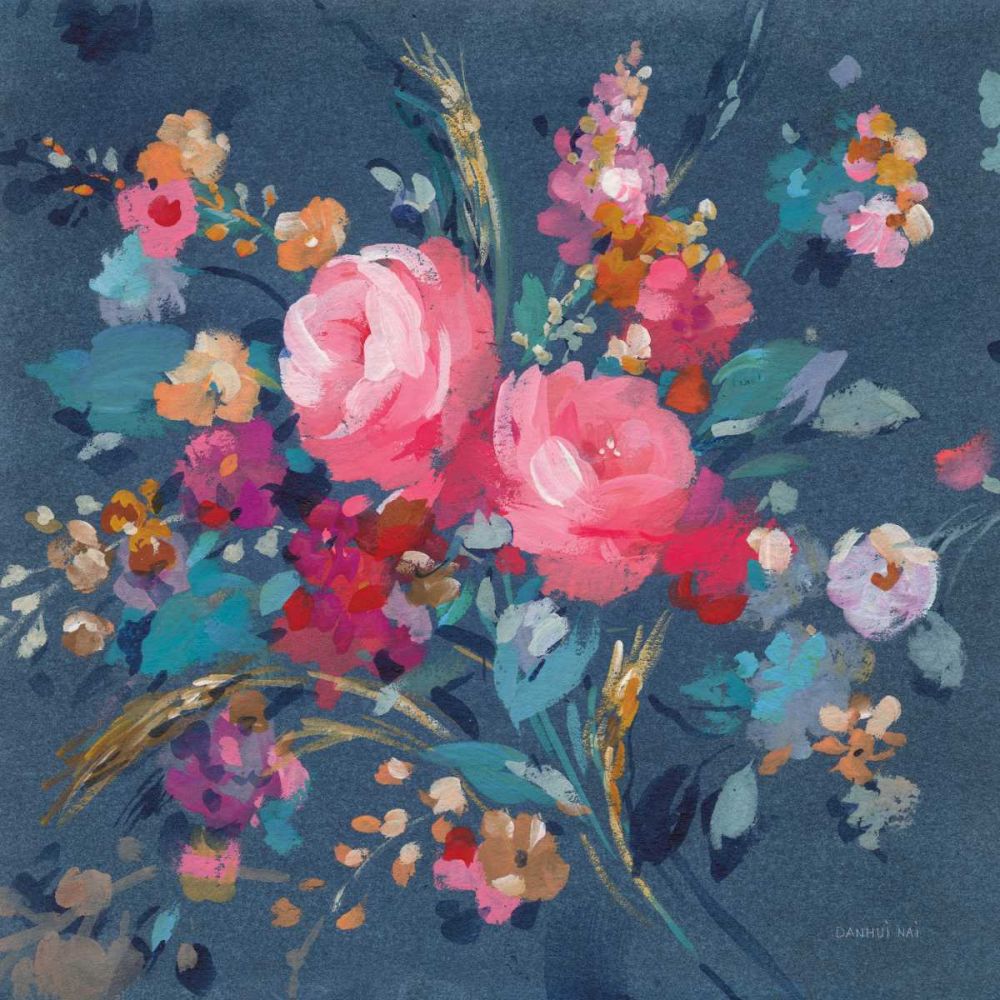 Joyful Bouquet art print by Danhui Nai for $57.95 CAD
