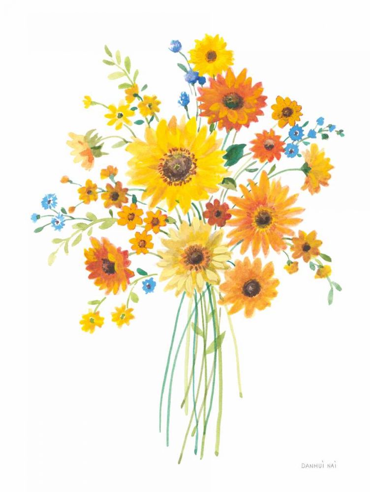 Sunshine Bouquet I art print by Danhui Nai for $57.95 CAD