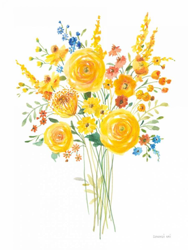 Sunshine Bouquet II art print by Danhui Nai for $57.95 CAD