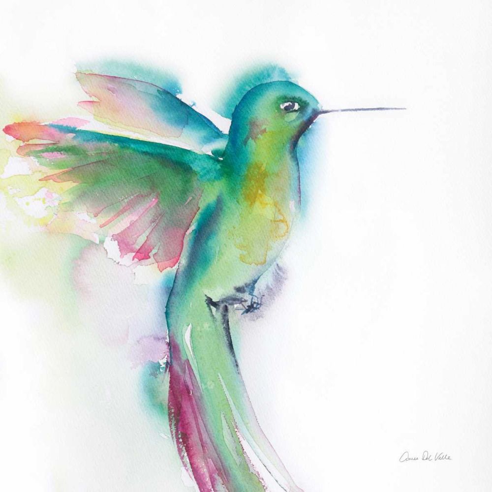 Hummingbirds II art print by Aimee Del Valle for $57.95 CAD