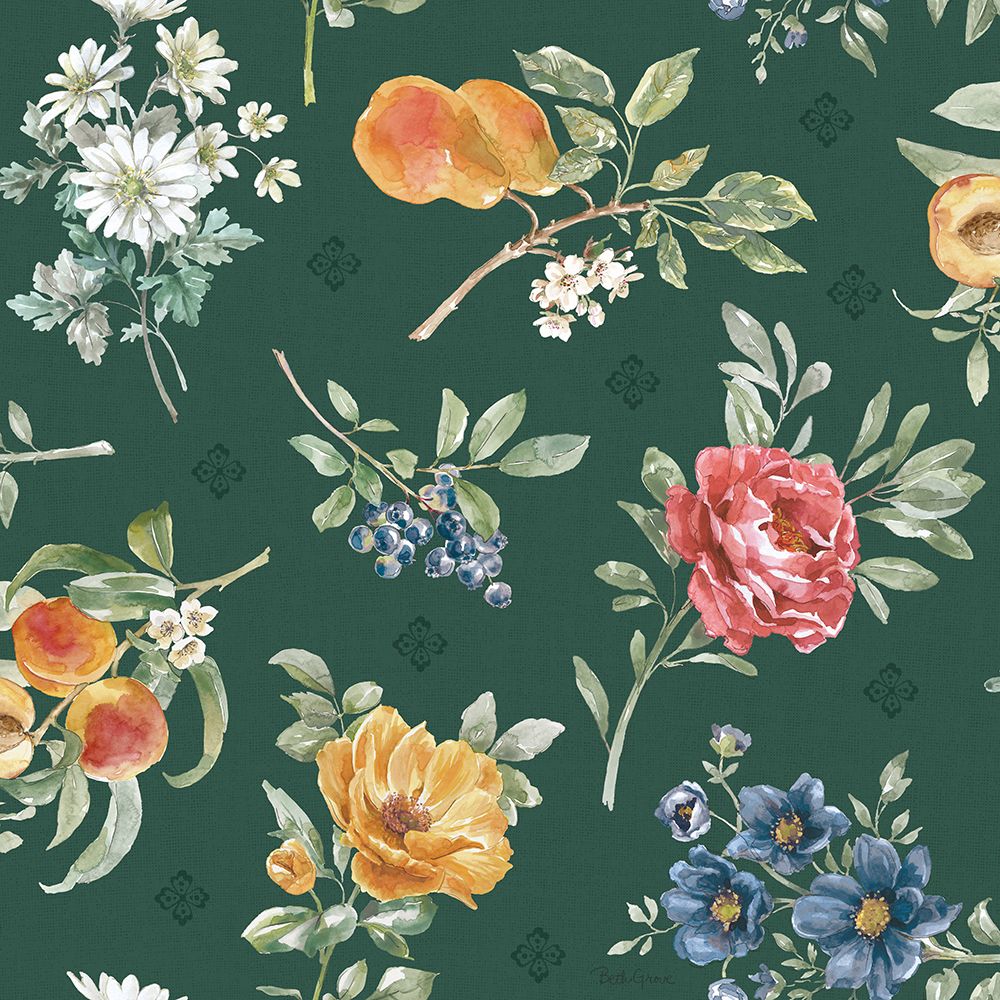 Floral Solitude Pattern IB art print by Beth Grove for $57.95 CAD