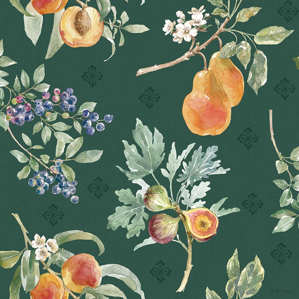 Floral Solitude Pattern IVB art print by Beth Grove for $57.95 CAD