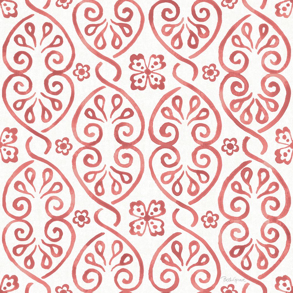 Floral Solitude Pattern VIIA art print by Beth Grove for $57.95 CAD