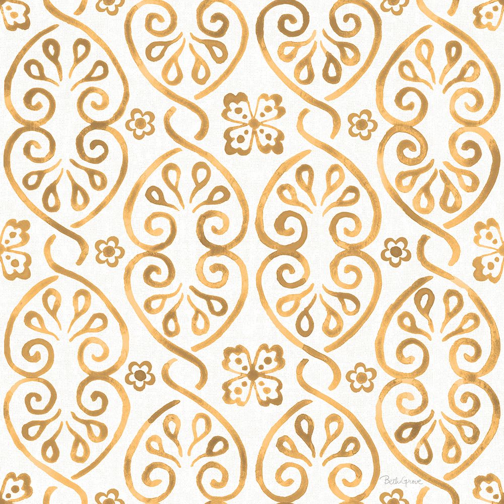 Floral Solitude Pattern VIIB art print by Beth Grove for $57.95 CAD