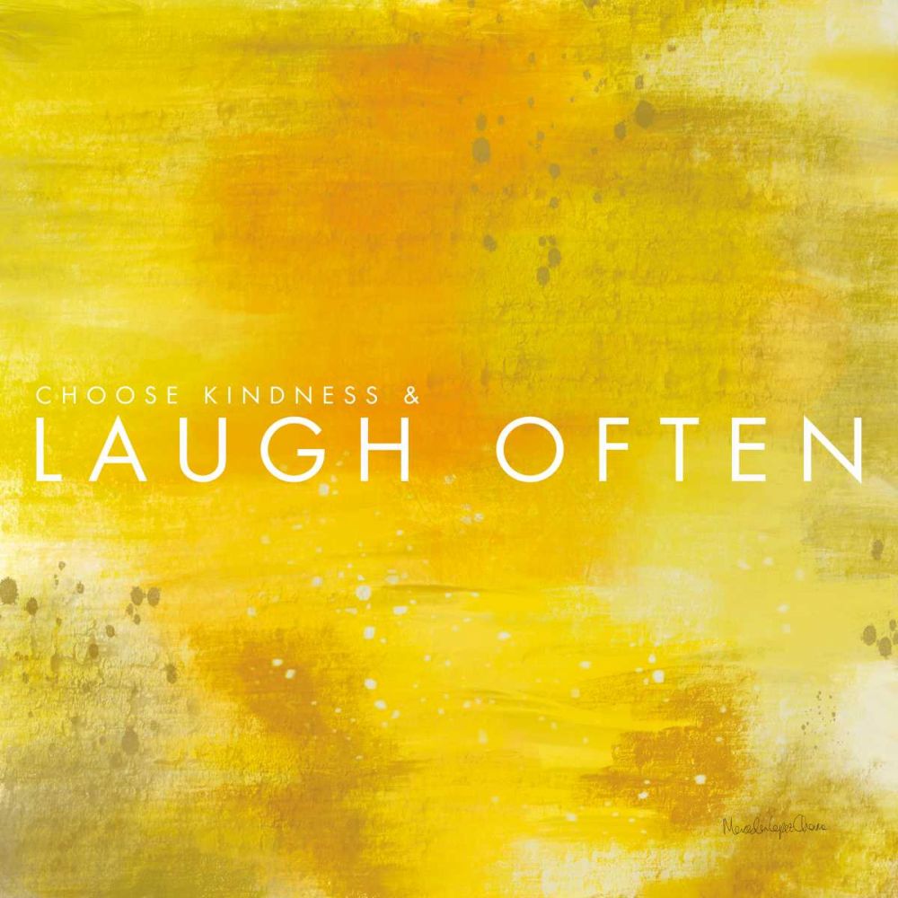 Laugh Often art print by Mercedes Lopez Charro for $57.95 CAD
