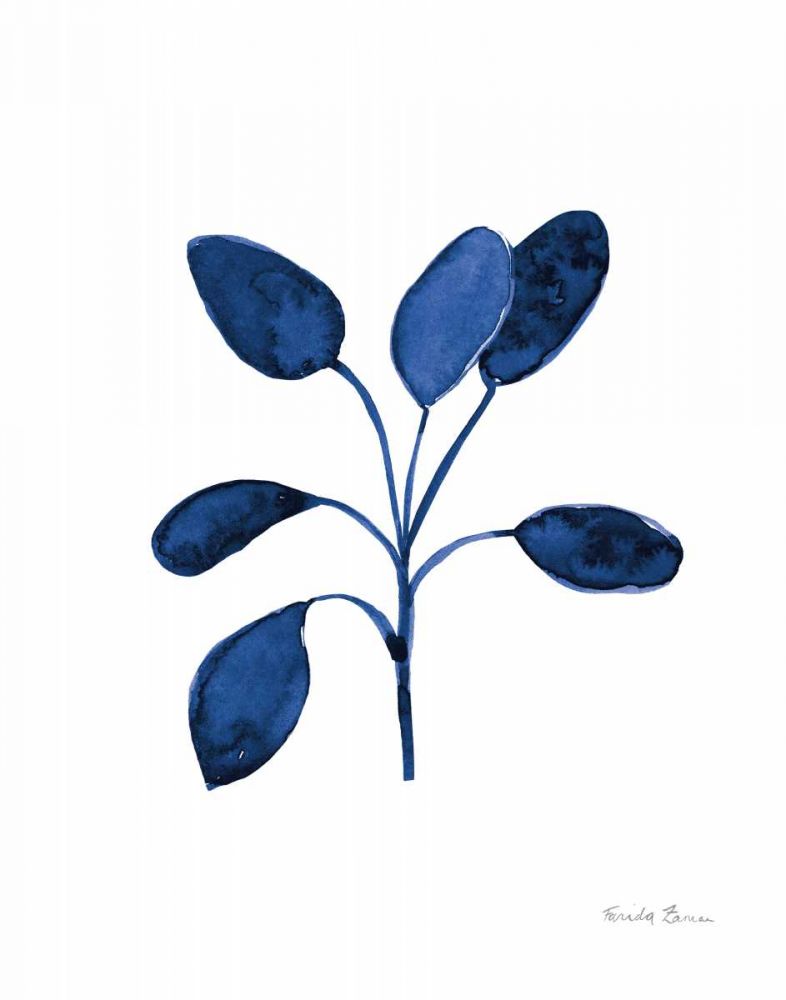 Fresh and Blue VII art print by Farida Zaman for $57.95 CAD