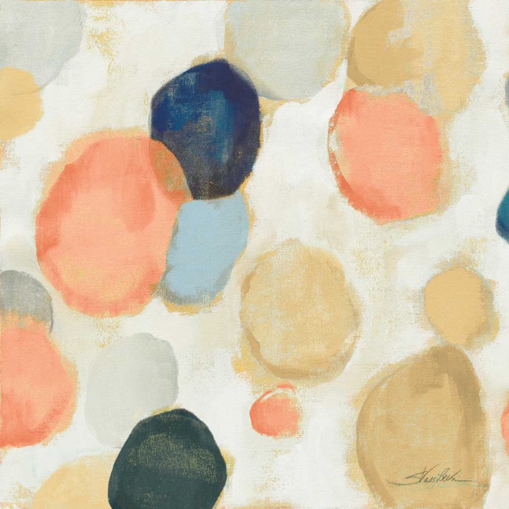 Painted Pebbles II Boho art print by Silvia Vassileva for $57.95 CAD
