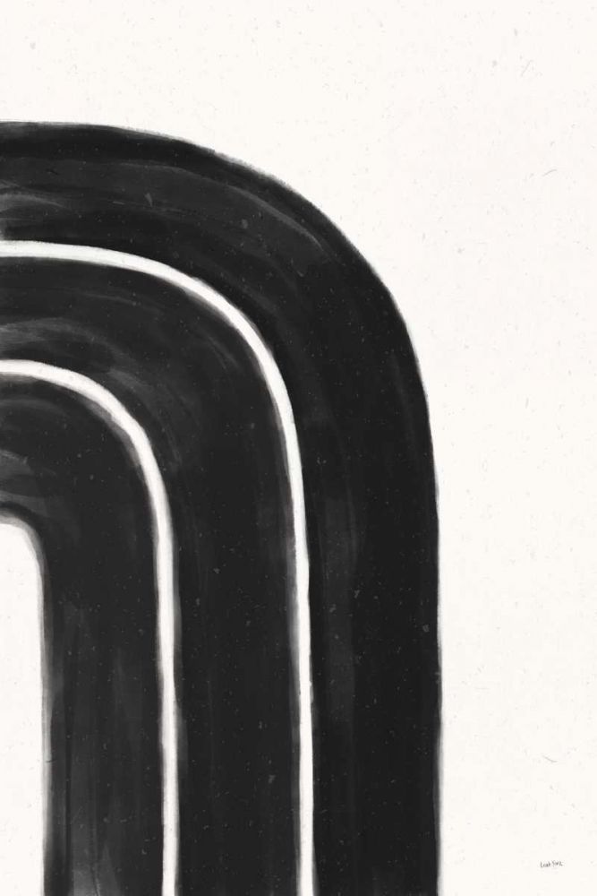 BW Rainbow I art print by Leah York for $57.95 CAD