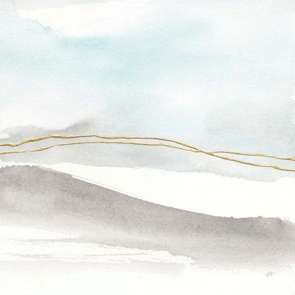 Gold Horizon I art print by Chris Paschke for $57.95 CAD