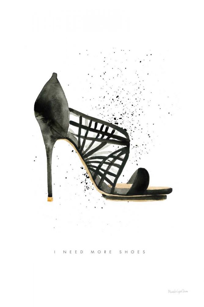 Stiletto Style I art print by Mercedes Lopez Charro for $57.95 CAD