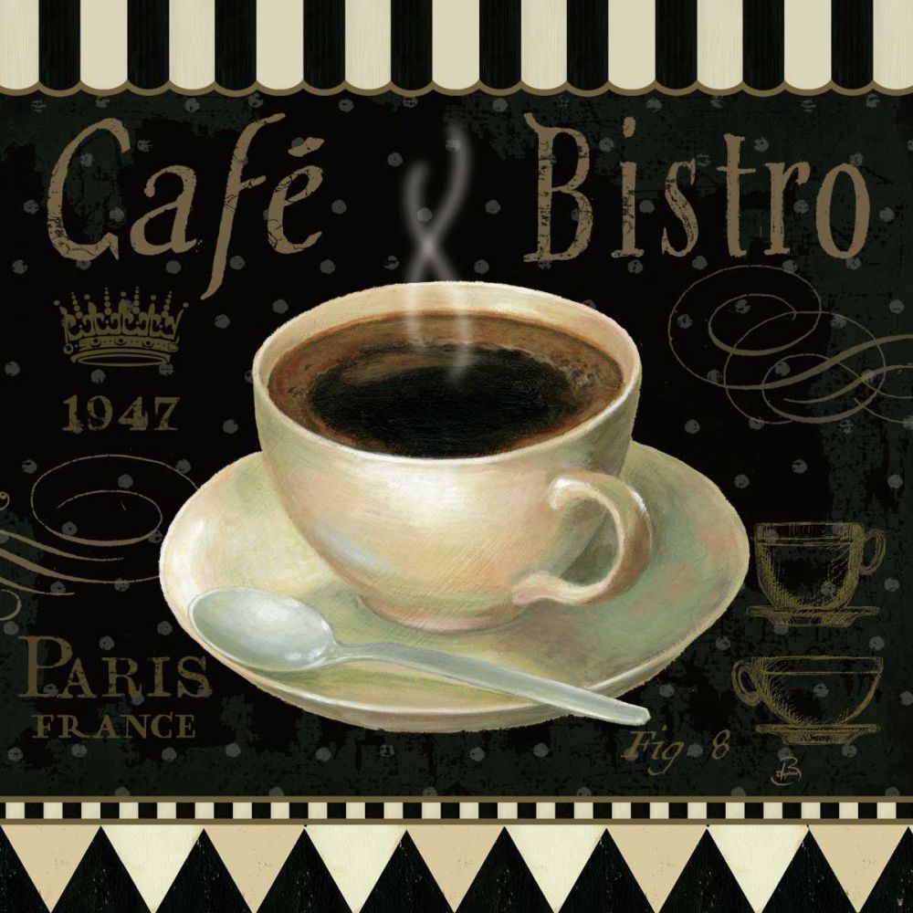 Cafe Parisien IV art print by Daphne Brissonnet for $57.95 CAD