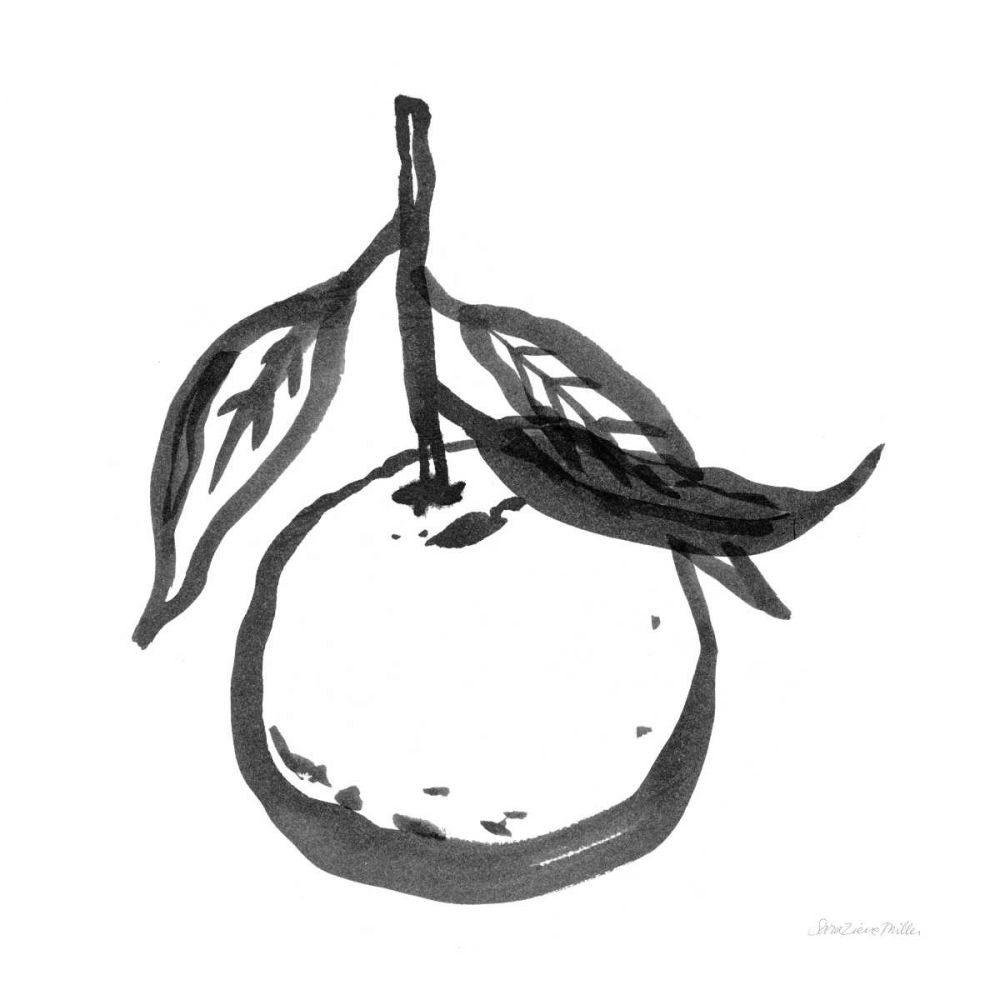Ink Orange I art print by Sara Zieve Miller for $57.95 CAD