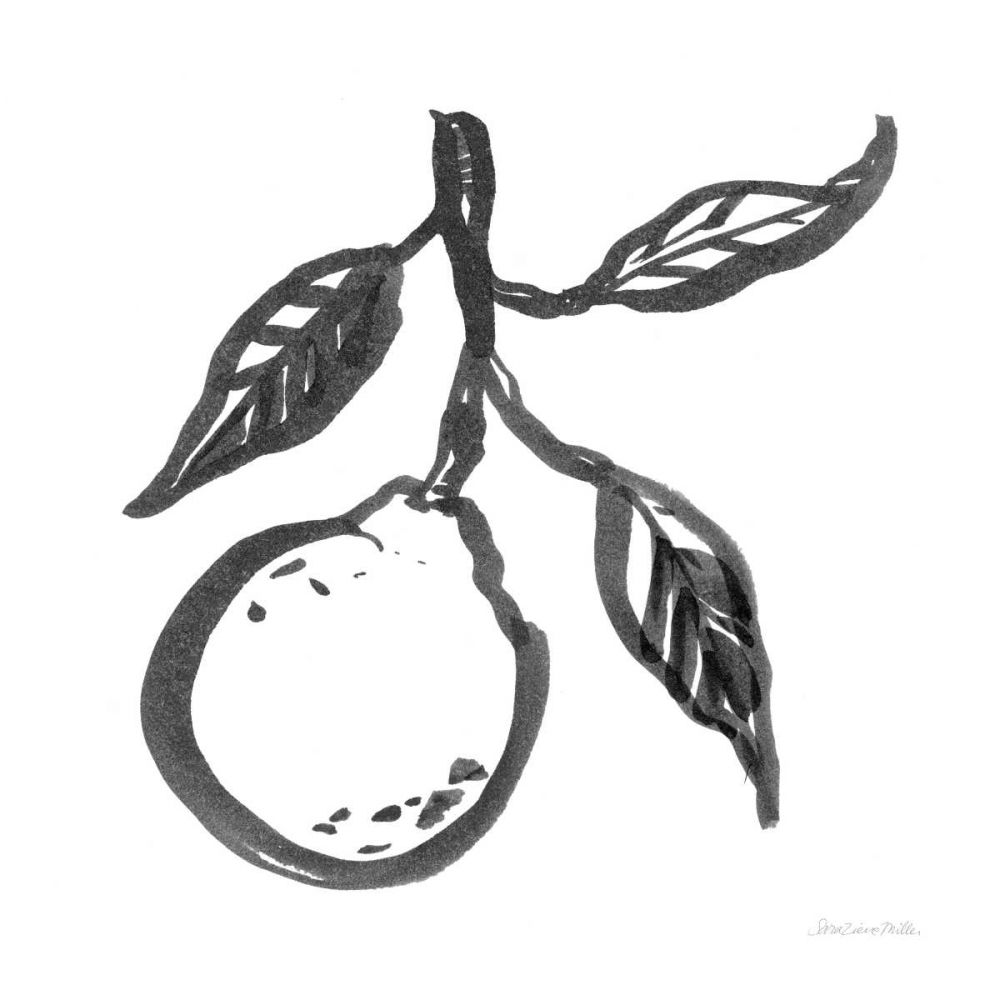Ink Orange II art print by Sara Zieve Miller for $57.95 CAD