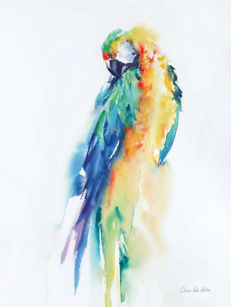 Colorful Parrots II art print by Aimee Del Valle for $57.95 CAD