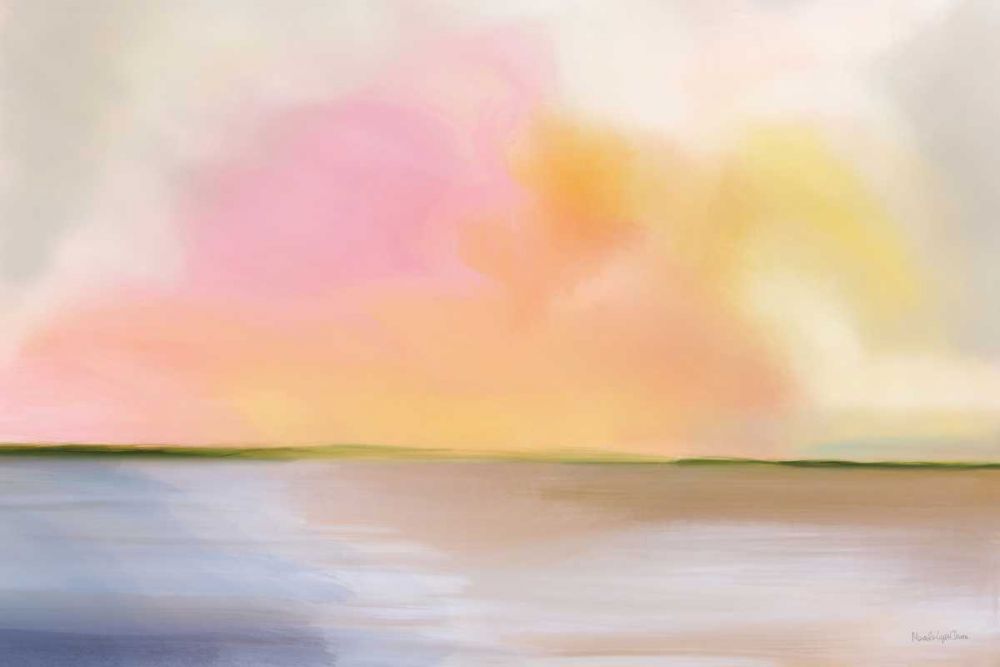 Cotton Candy Beach art print by Mercedes Lopez Charro for $57.95 CAD