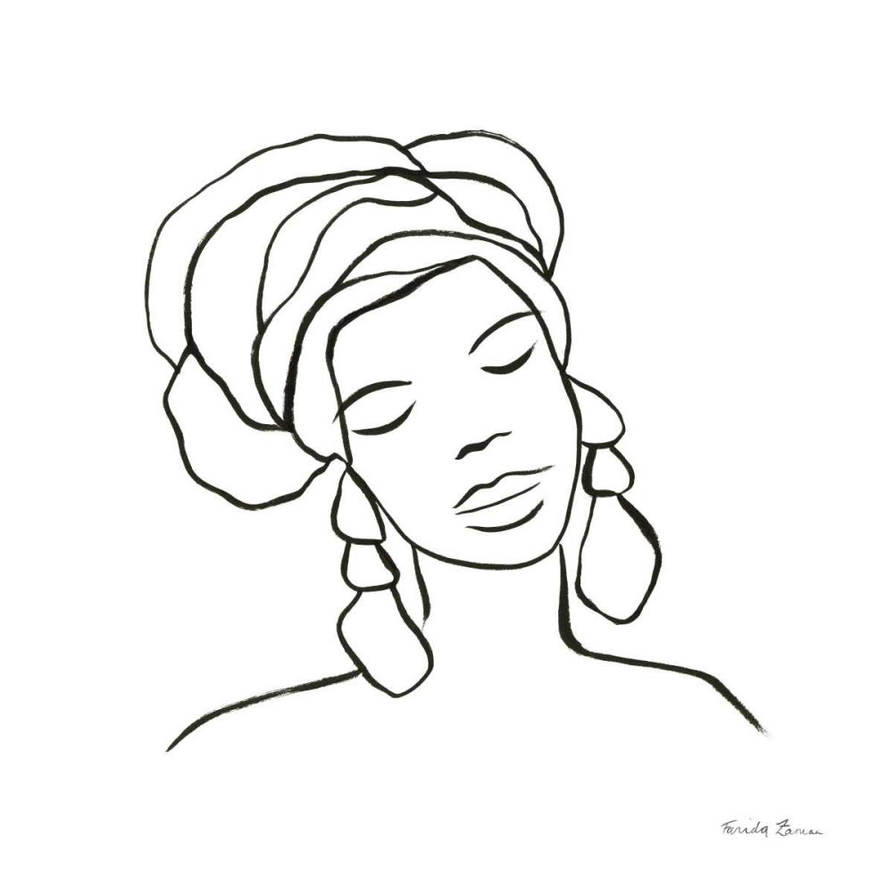 Muse I art print by Farida Zaman for $57.95 CAD