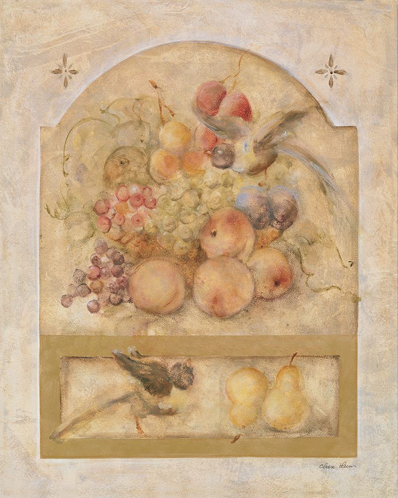 Fruit and Birds II art print by Cheri Blum for $57.95 CAD