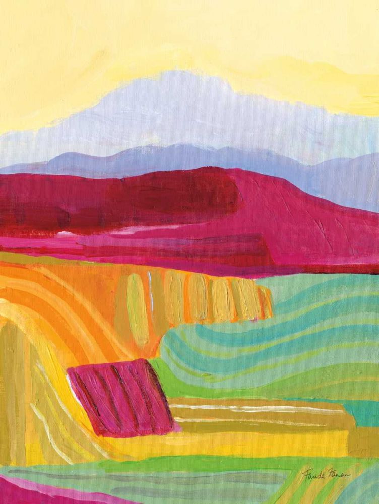 Sunny Landscape I art print by Farida Zaman for $57.95 CAD