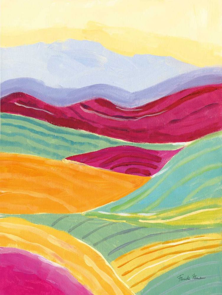Sunny Landscape II art print by Farida Zaman for $57.95 CAD