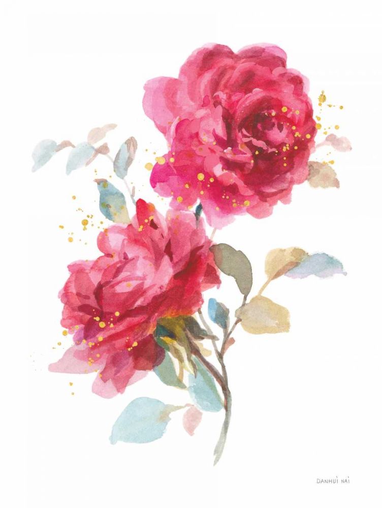 Bold Roses II art print by Danhui Nai for $57.95 CAD