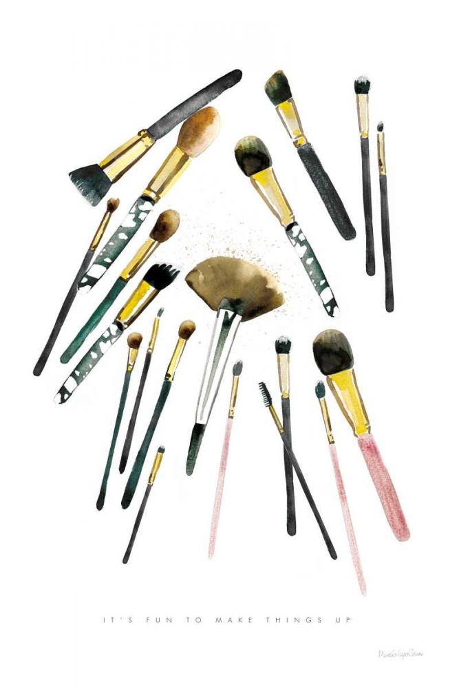 Make it Up II art print by Mercedes Lopez Charro for $57.95 CAD