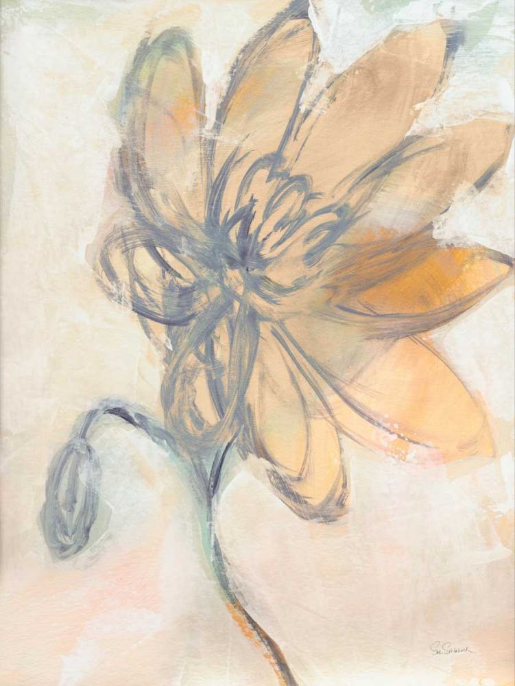 Flower Loops I art print by Sue Schlabach for $57.95 CAD