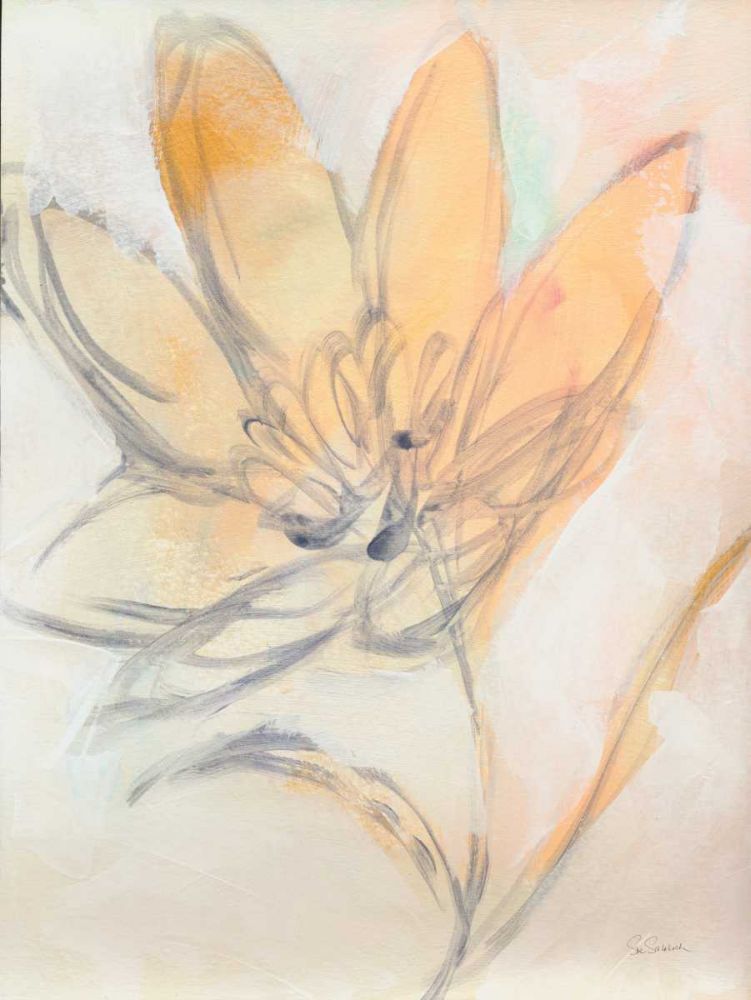 Flower Loops  II art print by Sue Schlabach for $57.95 CAD