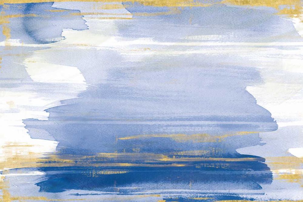 A Rosy View Blue art print by Sue Schlabach for $57.95 CAD