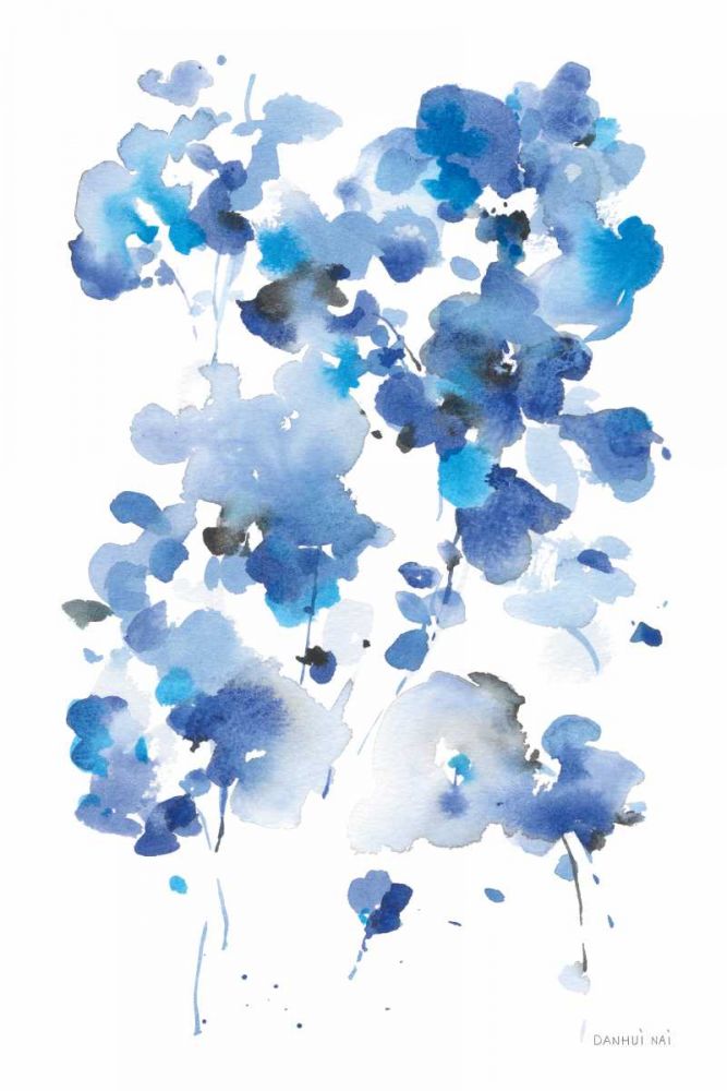 Cascading Petals I art print by Danhui Nai for $57.95 CAD