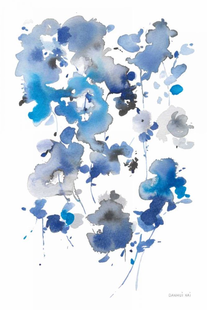 Cascading Petals II art print by Danhui Nai for $57.95 CAD