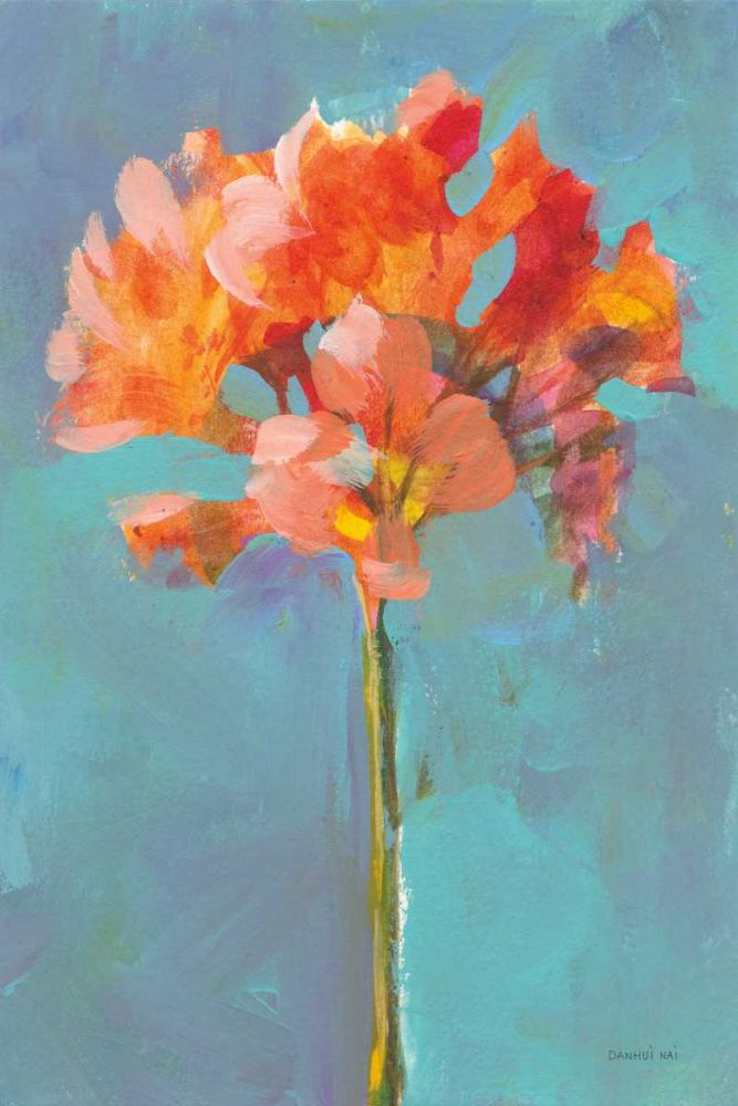 Modern Floral I art print by Danhui Nai for $57.95 CAD